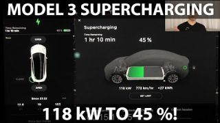 Model 3 Long Range supercharging